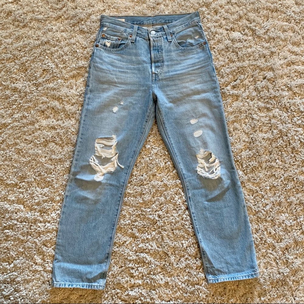 Brand new 501 High Waisted Crop Levi’s